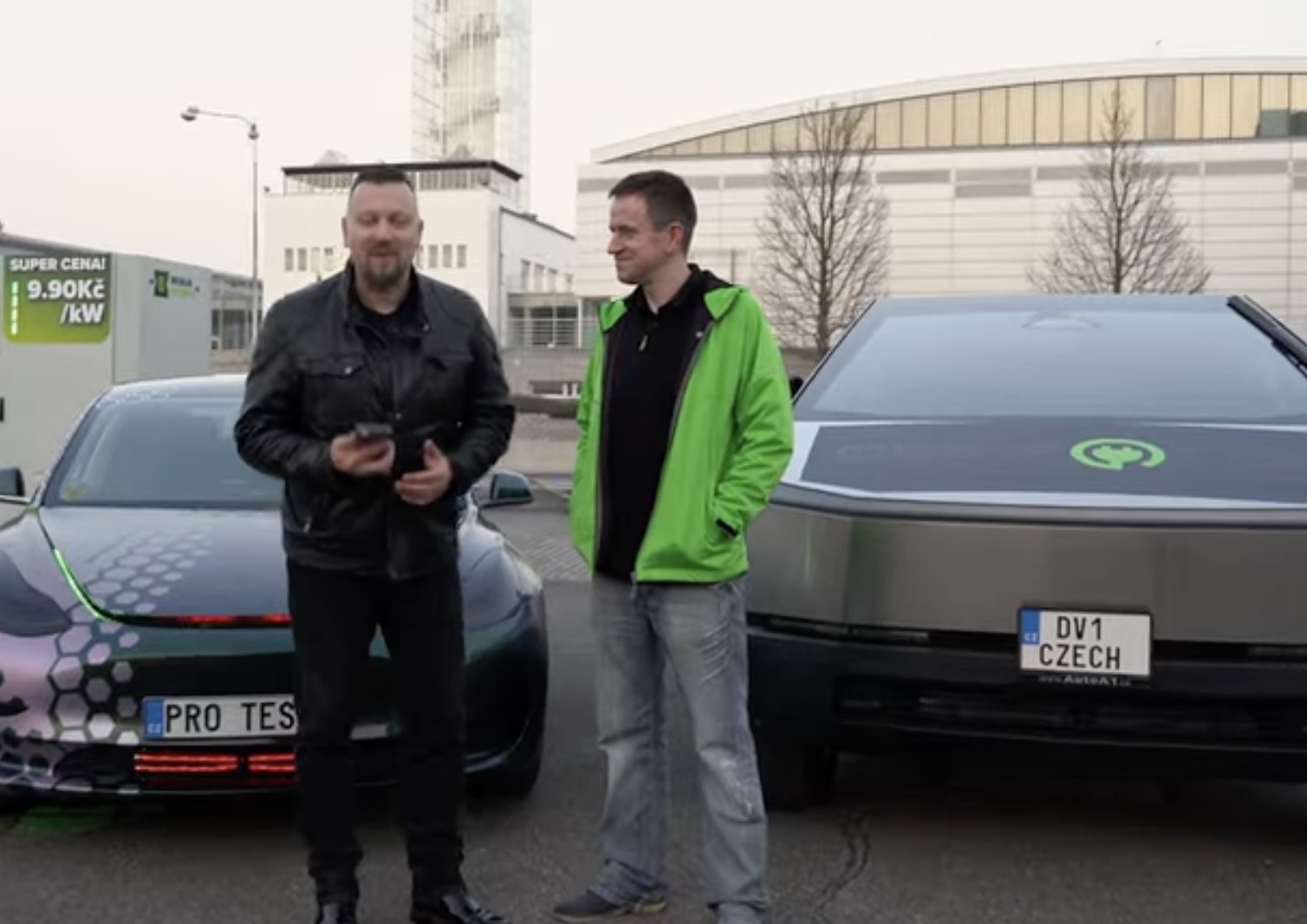 Majkl nás navštívil a udělal s námi rozhovor